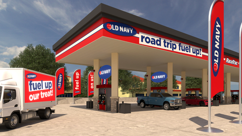 Old Navy Fuels July 4th Road Trips with Free Gas (Photo: Business Wire)
